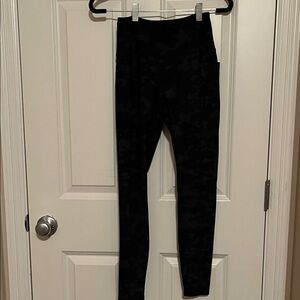 Danskin Black Camouflage Leggings